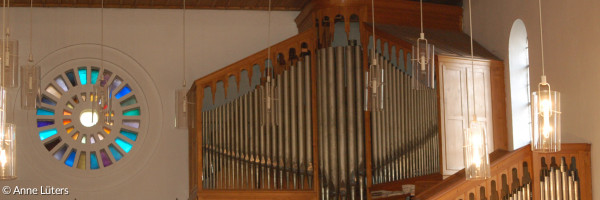 Foto der Orgel der Freisinger Christi Himmelfahrts-Kirch