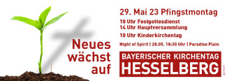 Banner Bayerischer Evangelischer Kirchentag